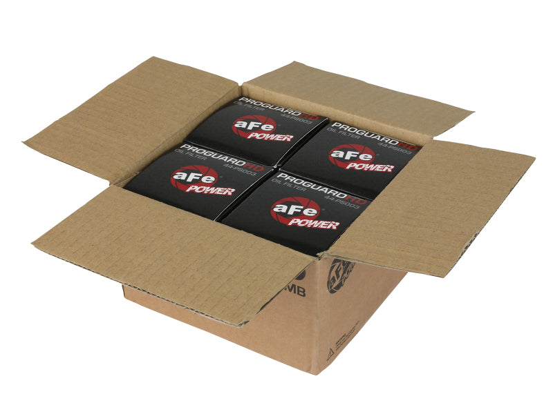 aFe ProGuard Oil Filter - OE Repl. Yamaha 5GH-13440-50-00 (4 Pack) Oil Filters aFe