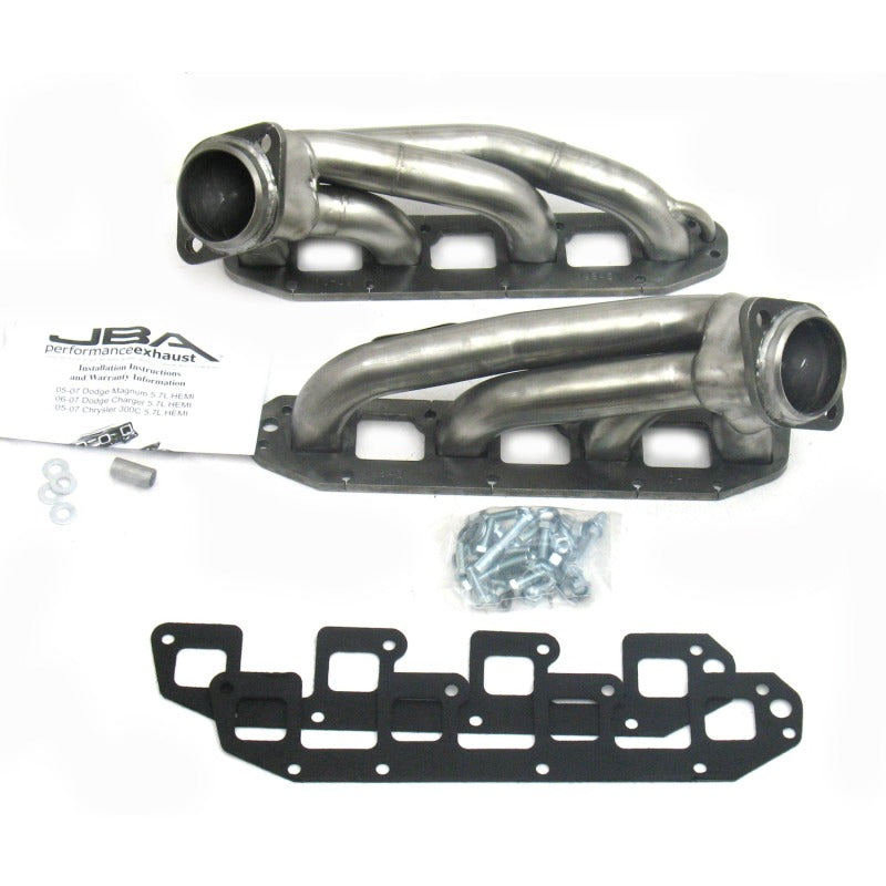 JBA 04-08 Chrysler 5.7L HEMI 1-3/4in Primary Raw 409SS Cat4Ward Header Headers & Manifolds JBA
