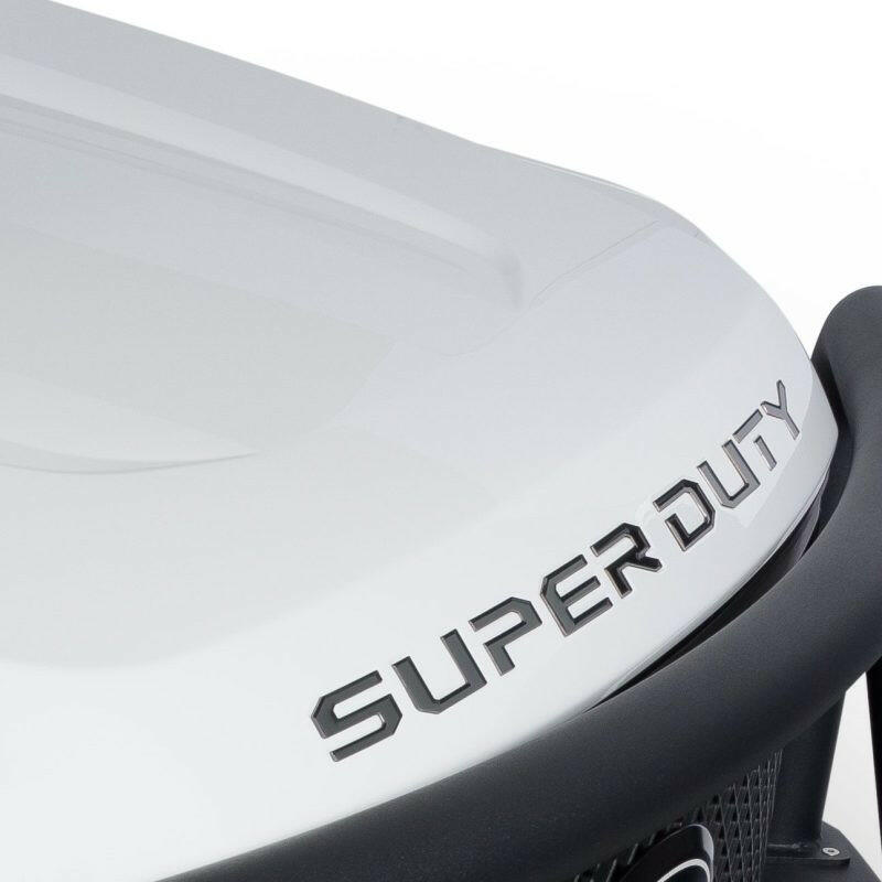 Putco 2023 Ford Super Duty Hood Lettering Ford Lettering Emblems (Black Platinum) Exterior Trim Putco