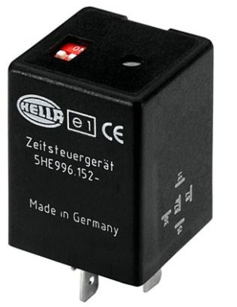 Hella Timer Control 12V 5PIN 0-900S Delay Off Relays Hella
