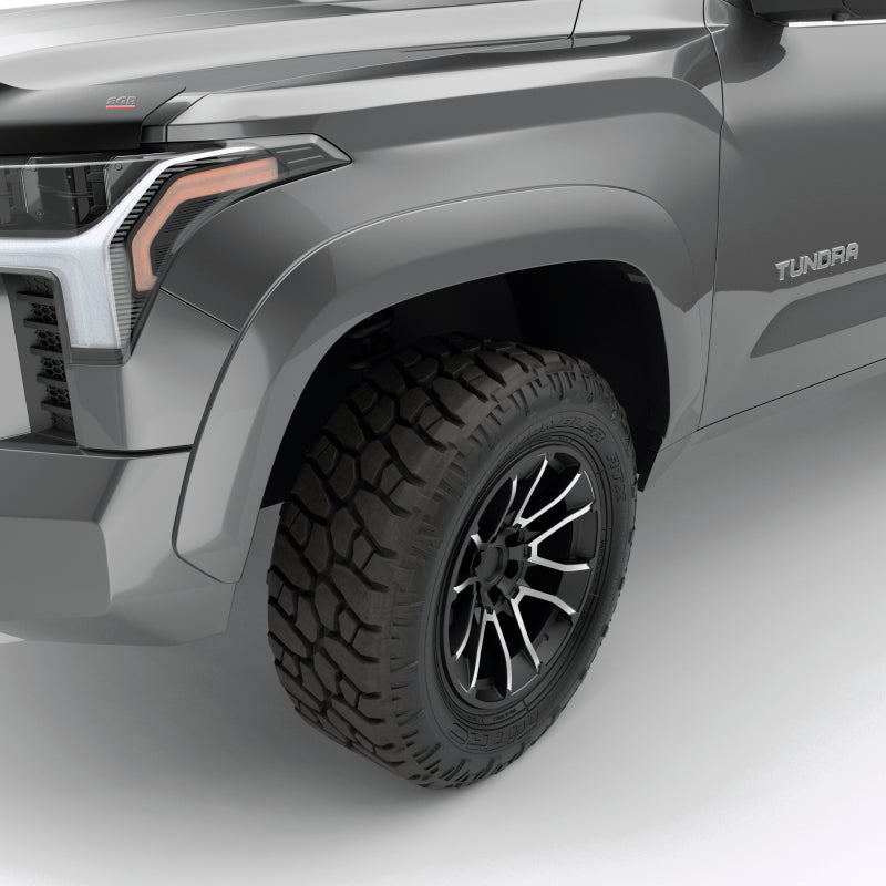 EGR 22-24 Toyota Tundra 66.7in Bed Summit Fender Flares (Set of 4) - Painted to Code Magnetic Gray Fender Flares EGR