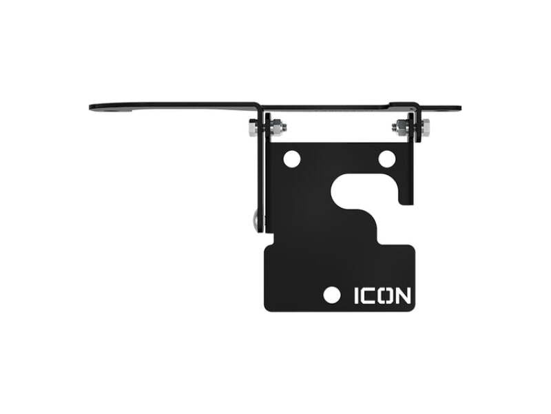 ICON 21-23 Ford Bronco ACC Relocation Kit - Use w/ Pro Series Front Bumper Bumpers - Steel ICON
