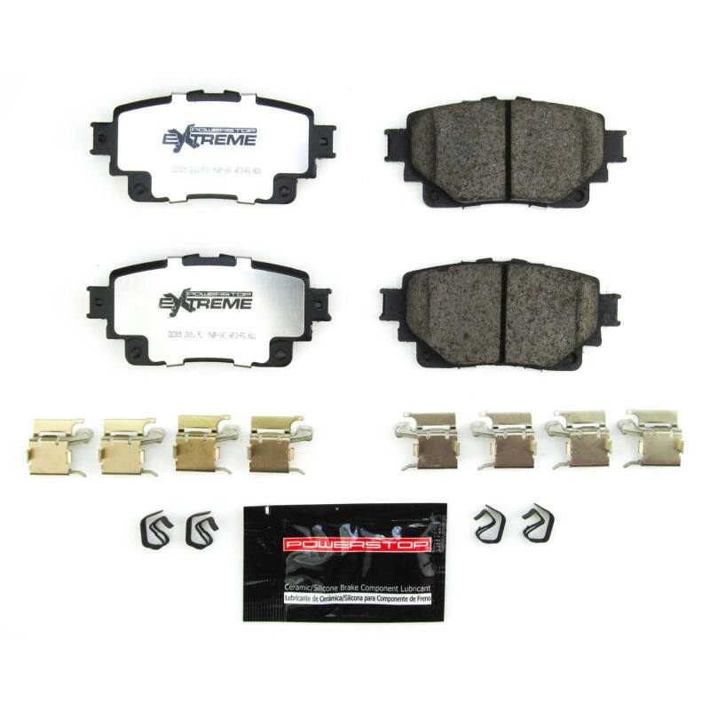 Power Stop 20-21 Toyota Highlander Rear Z36 Truck & Tow Brake Pads w/Hardware Brake Pads - Performance PowerStop