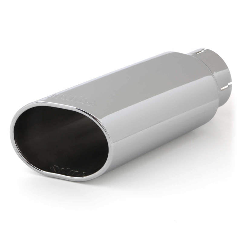 Banks Power Tailpipe Tip Kit - SS Obround Slash Cut - 3.5in Tube - 4.38in X 5.25in X 13.38in Tips Banks Power