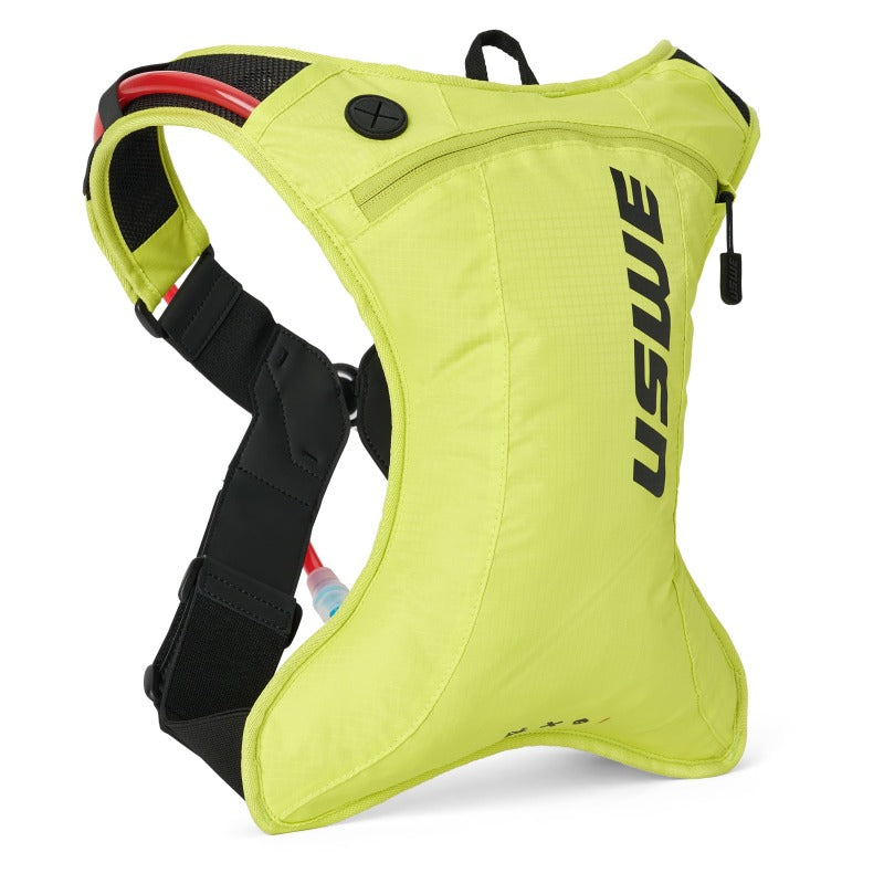 USWE Outlander Moto Hydration Pack 2L - Crazy Yellow Bags - Hydration Packs USWE