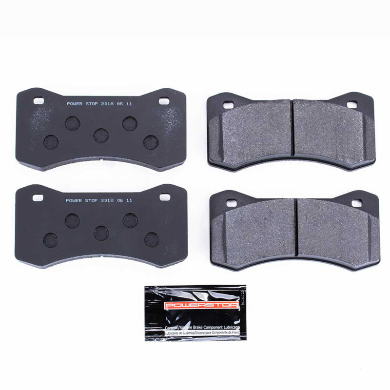 Power Stop Aero 4/6 Radial Mount Track Day SPEC Brake Pads Brake Pads - Racing PowerStop