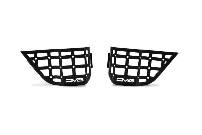 DV8 Offroad 11-18 Jeep Wrangler JK Front Door Pocket Molle Panels Exterior Trim DV8 Offroad
