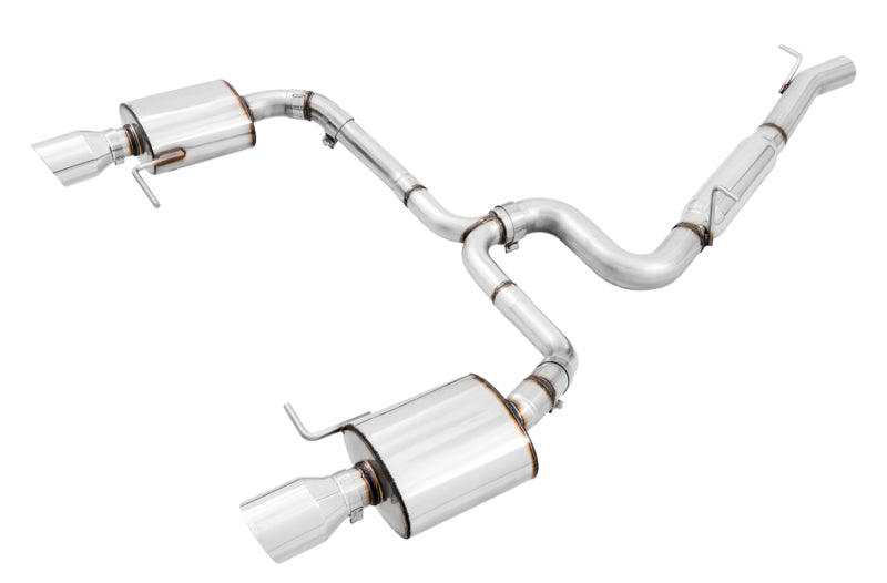 AWE Tuning VW MK7 Golf Alltrack/Sportwagen 4Motion Touring Edition Exhaust - Polished Silver Tips Catback AWE Tuning