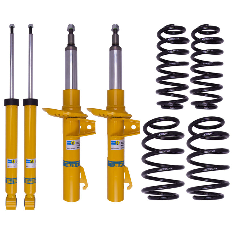 Bilstein B12 (Pro-Kit) 09-17 Volkswagen CC Sport L4 2.0L Front and Rear Suspension Kit Shock & Spring Kits Bilstein