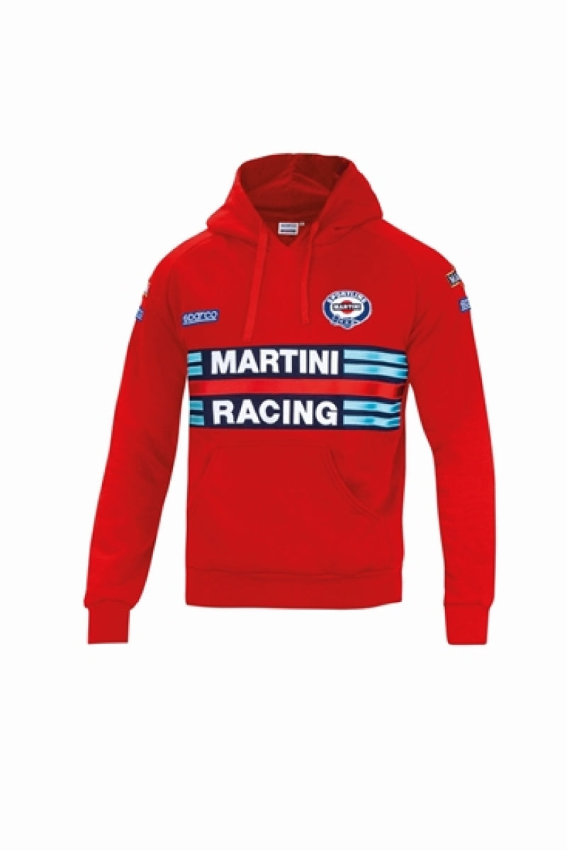 Sparco Hoodie Martini-Racing Medium Red Sweatshirts SPARCO