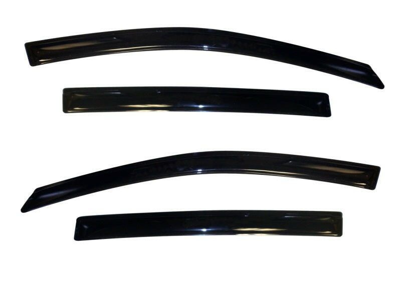 AVS 12-18 Chevy Sonic Hatch (5 Door) Ventvisor Outside Mount Window Deflectors 4pc - Smoke Wind Deflectors AVS