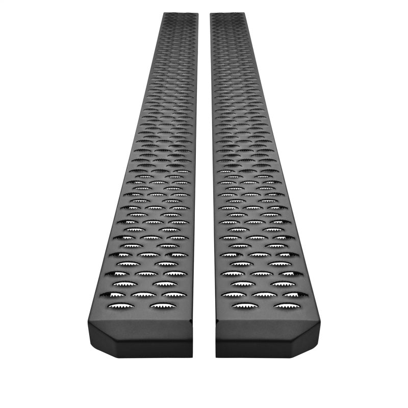 Westin Grate Steps Running Boards 83 in - Textured Black Running Boards Westin