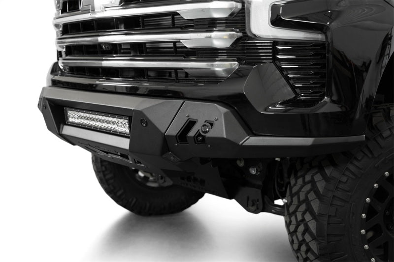 ADD 2022+ Chevrolet Silverado 1500 Black Label Front Bumper Bumpers - Steel Addictive Desert Designs