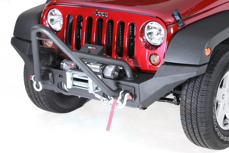Rugged Ridge XHD High Clearance Bumper Ends 07-18 Jeep Wrangler JK Bumpers - Steel Rugged Ridge