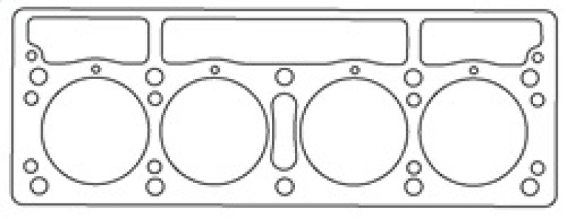Cometic Triumph TR4 88mm .043 inch CFM-20 Head Gasket Head Gaskets Cometic Gasket