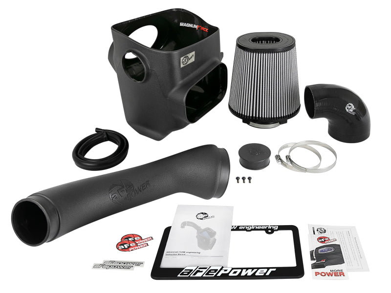 aFe Magnum FORCE Stage-2 Cold Air Intake System w/ Pro DRY S Media 16-19 Nissan Titan XD V8-5.0L(td) Cold Air Intakes aFe