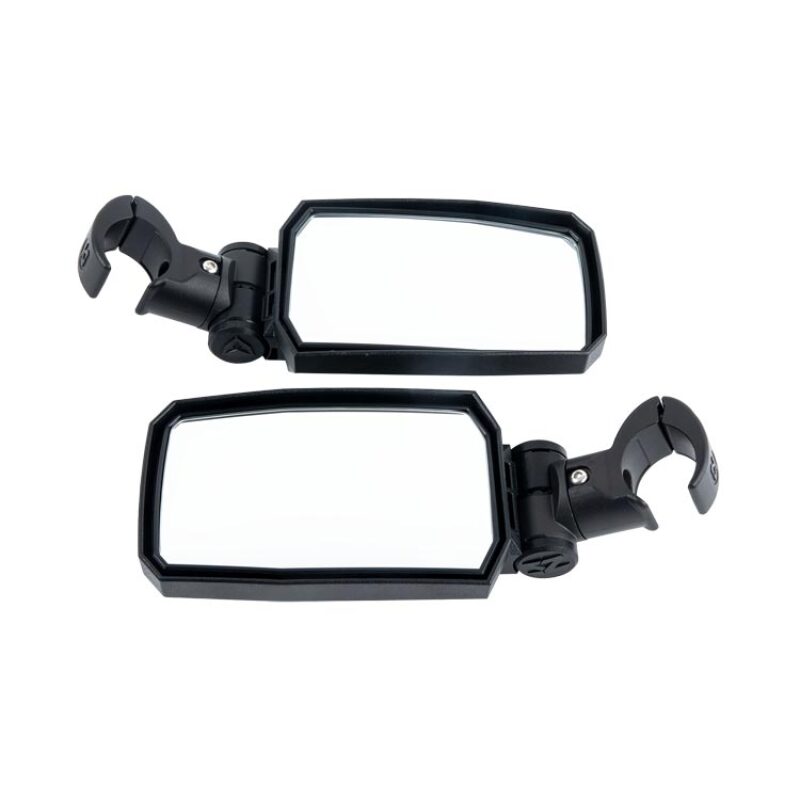 Seizmik 24+ Polaris/Cam-am/Honda/Kaw TrailRider Sideview Mirror Adj. 1.75-2 in. ROP -Pair Side Mirrors Seizmik