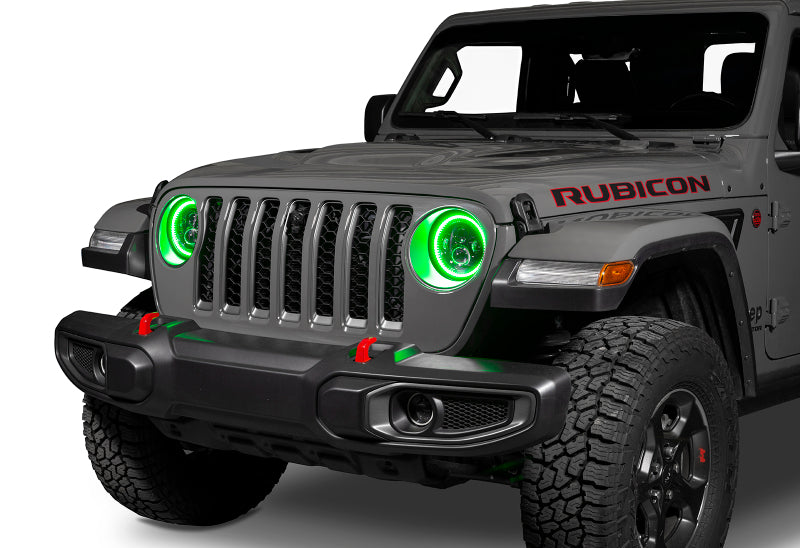 Oracle Jeep Wrangler JL/Gladiator JT 7in. High Powered LED Headlights (Pair) - Dynamic Headlights ORACLE Lighting