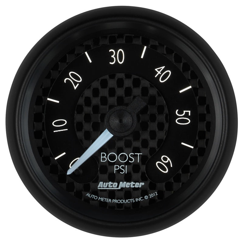 Autometer GT Series 52mm Mechanical 0-60 psi Boost Gauge Gauges AutoMeter