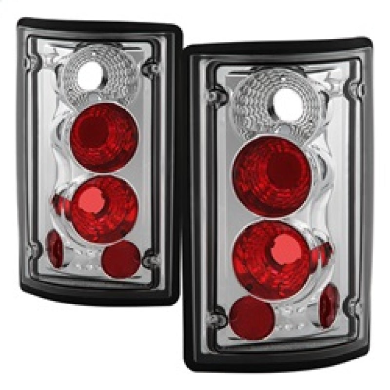 Spyder Ford Excursion 00-06/Econoline 150/250/350/450/550 95-06 Euro Tail Lights Chrm ALT-YD-FEC00-C Tail Lights SPYDER
