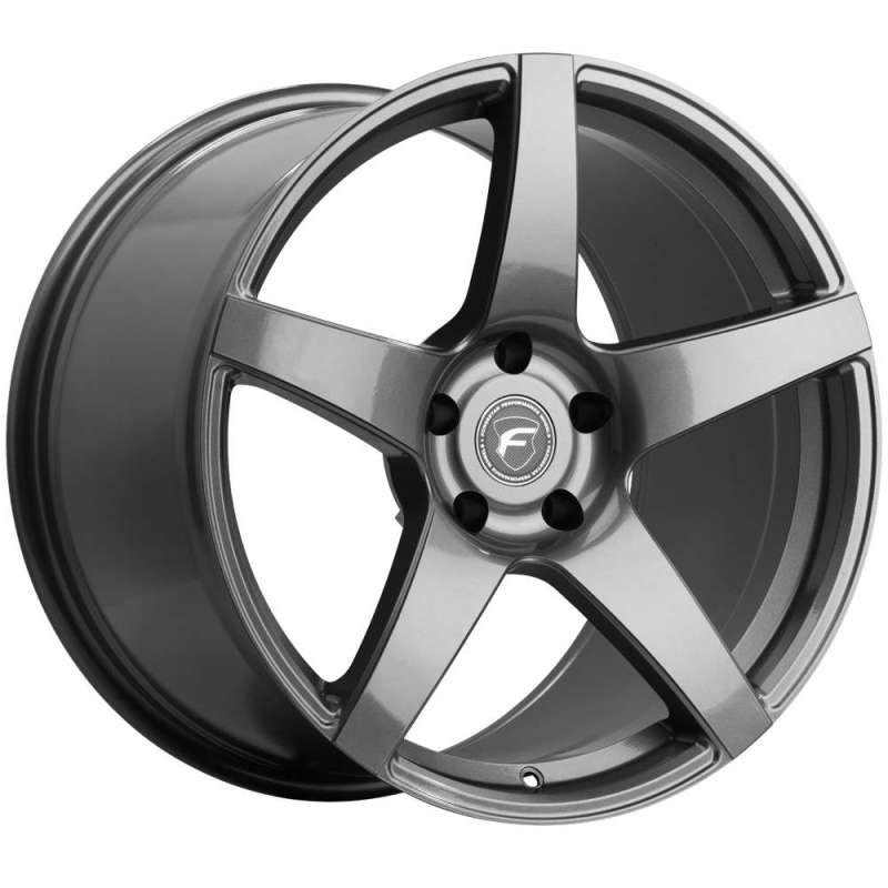Forgestar CF5 18x9 / 5x114.3 BP / ET35 / 6.5in BS Gloss Anthracite Wheel Wheels - Cast Forgestar