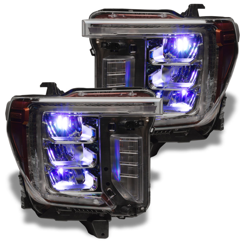 Oracle 19-21 Silverado/Sierra 1500 RGB Demon Eye Headlight Kit - w/o Controller Headlights ORACLE Lighting