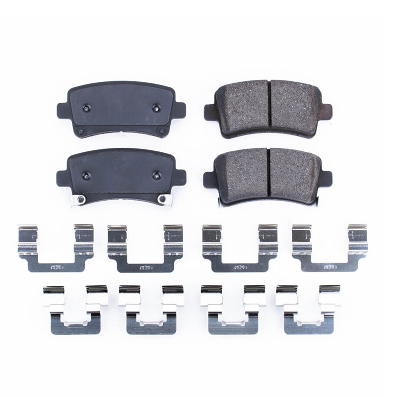 Power Stop 2010 Buick Allure Rear Z17 Evolution Ceramic Brake Pads w/Hardware Brake Pads - OE PowerStop