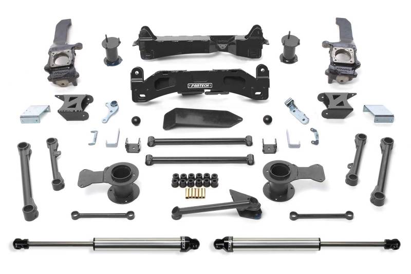 Fabtech 10-13 Toyota FJ 4WD 6in Basic Sys w/Rr Dlss Shks Lift Kits Fabtech
