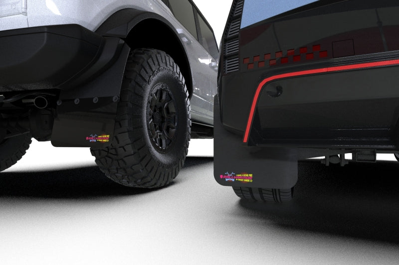 Rally Armor 21-25 Ford Bronco RB-PL Running Board-Plastic Rear Bumper BCE Logo Mud Flaps Rally Armor