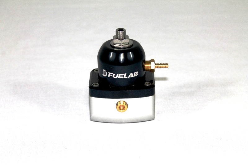 Fuelab Diesel Velocity Series Adjustable FPR Large Seat 4-12 PSI (1) -10AN In (1) -10AN Out Fuel Pressure Regulators Fuelab