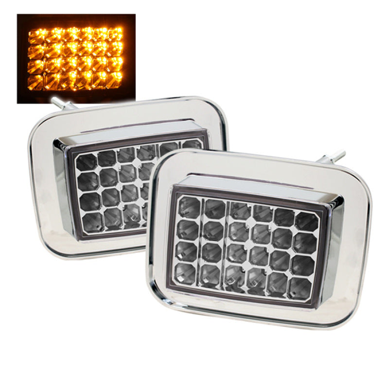 xTune Hummer H2 Corner Lights Clear CCL-HUMMER-C Sidemarkers & Indicators SPYDER