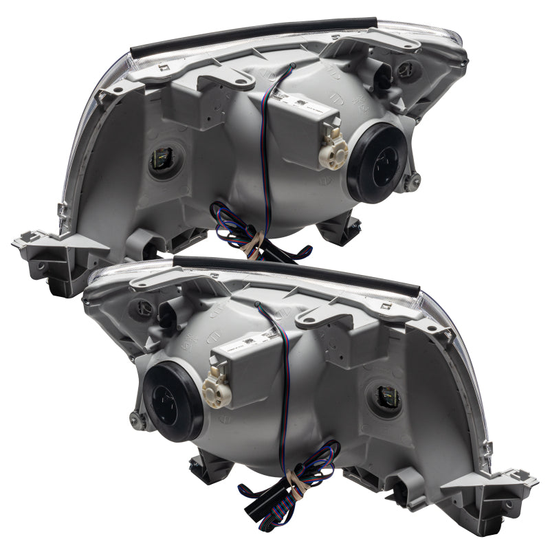 Oracle 05-11 Toyota Tacoma SMD HL - Black - ColorSHIFT w/ 2.0 Controller Headlights ORACLE Lighting