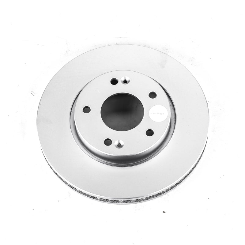Power Stop 10-13 Kia Forte Front Evolution Geomet Coated Rotor Brake Rotors - OE - Cryo PowerStop