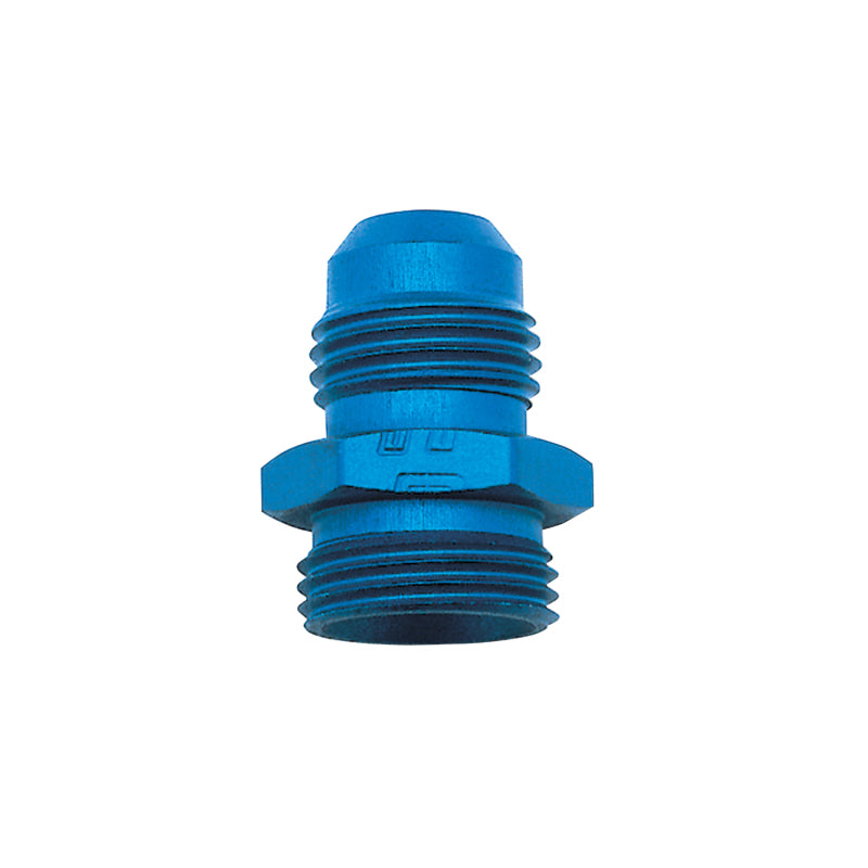 Russell Performance -6 AN Carb Adapter Fitting Blue Fittings Russell