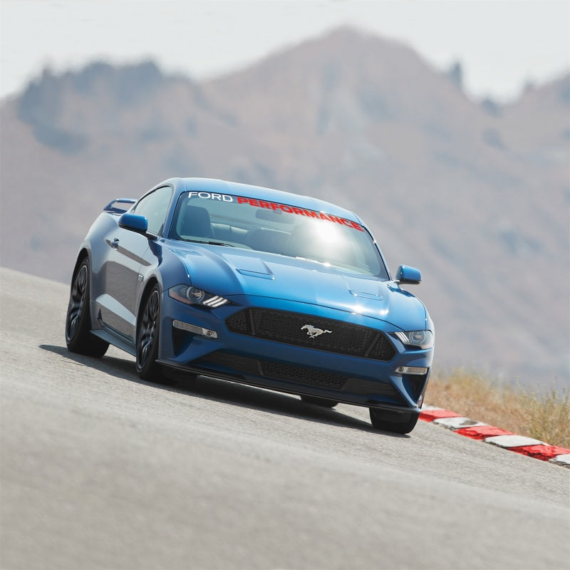 Ford Performance 2015-2017 Mustang Windshield Banner Ford Performance - White / Red Stickers/Decals/Banners Ford Racing