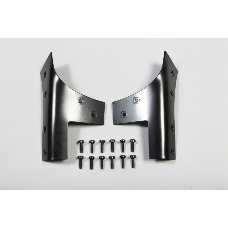 Rugged Ridge 07-18 Jeep Wrangler JK Black Windshield Hinges Hardware - Singles Rugged Ridge