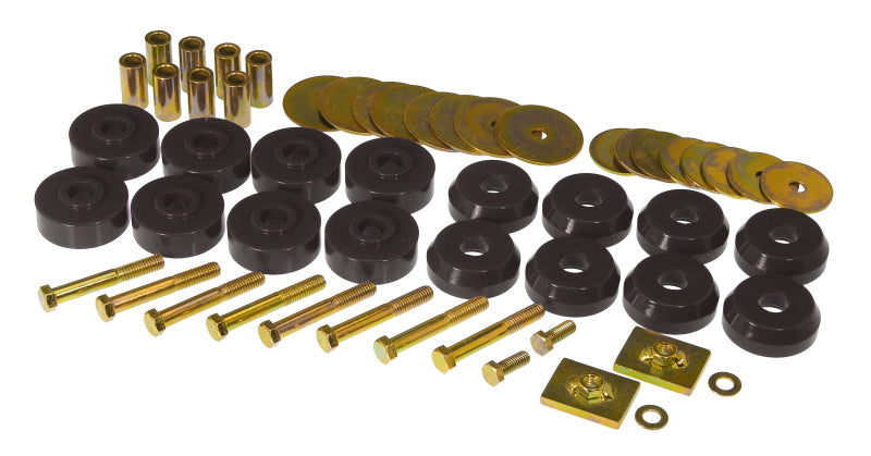 Prothane 59-64 Chevy Impala / Belair Body Mount Kit - Black Bushing Kits Prothane
