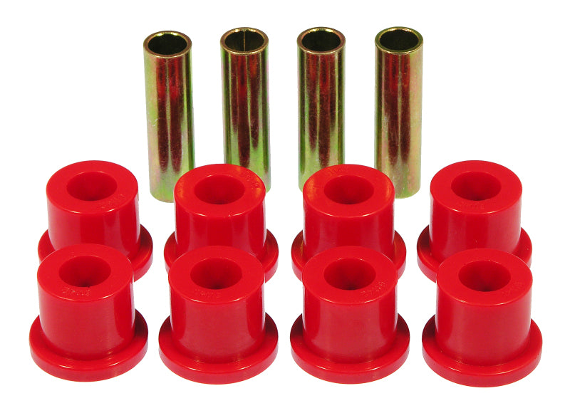 Prothane 68-72 Ford Truck 2wd Rear Frame Shackle Bushings - Red Bushing Kits Prothane