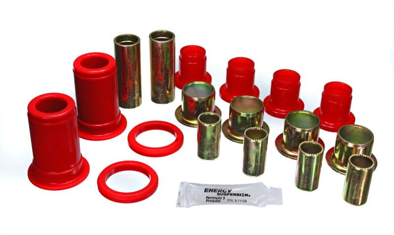 Energy Suspension Front Cntrl Arm Bushings - Red Bushing Kits Energy Suspension
