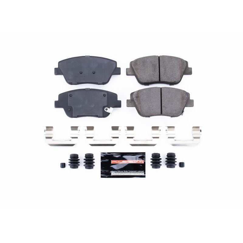 Power Stop 11-15 Hyundai Sonata Front Z23 Evolution Sport Brake Pads w/Hardware Brake Pads - Performance PowerStop