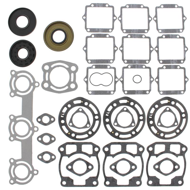 Vertex Gaskets 96-97 Polaris SL780 Complete Gasket Kit w/ Oil Seals Engine Hardware Vertex Pistons