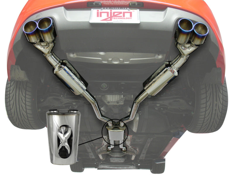 Injen 10-15 Hyundai Genesis Coupe 3.8L V6 SS CB Exhaust w/ Quad Titanium Tips Catback Injen