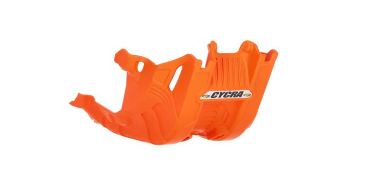 Cycra 23+ KTM 250-350 SX-F/XC-F Full Armor Skid Plate - Orange Skid Plates Cycra