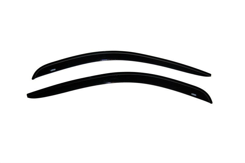 AVS 02-08 Dodge RAM 1500 Standard Cab Ventvisor Outside Mount Window Deflectors 2pc - Smoke Wind Deflectors AVS