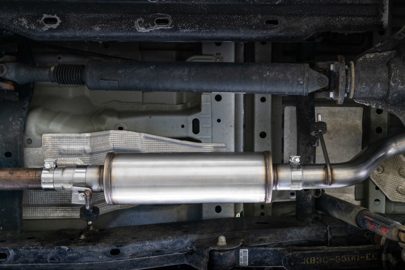 MBRP 19-20 Ford Ranger 2.3L T304 3in Dual Split Rear Outlet 4in OD Tips Cat Back Exhaust Catback MBRP