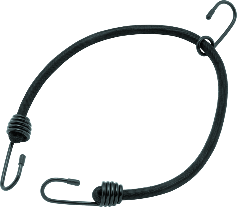BikeMaster Bungee 24in Heavy Duty 3 Hook Black Cargo Tie-Downs BikeMaster
