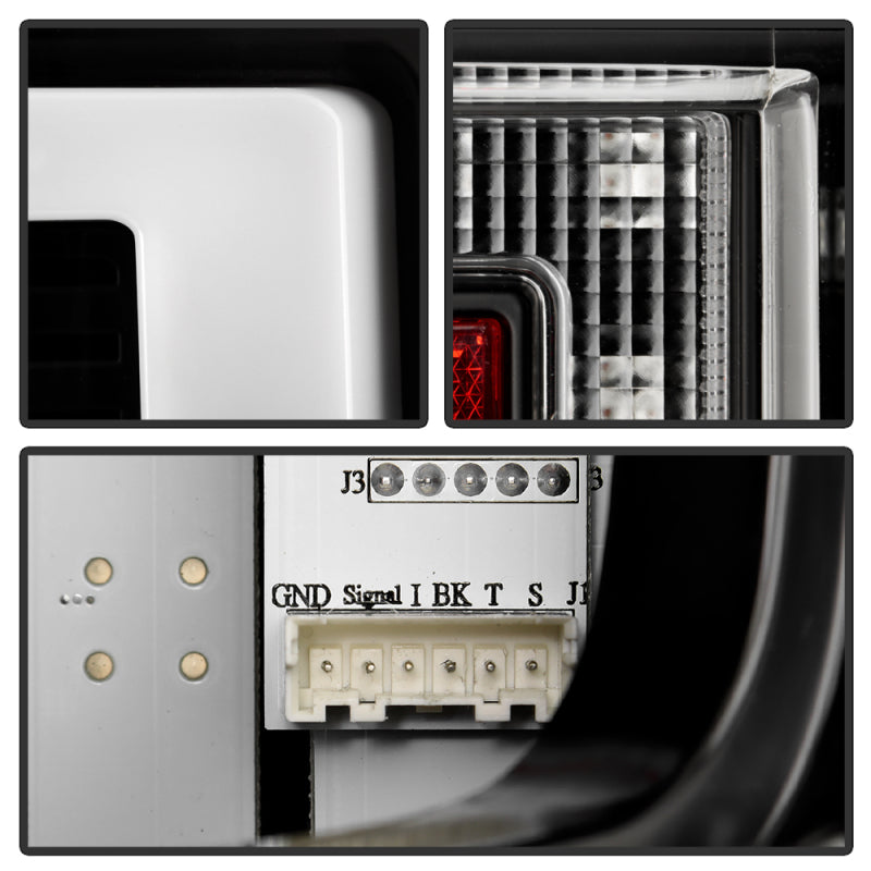 Spyder Apex 20-21 Ford F250 SD (LED Model Only) LED Tail Lights - Black (ALT-YD-FS20LEDBS-LED-BK) Tail Lights SPYDER