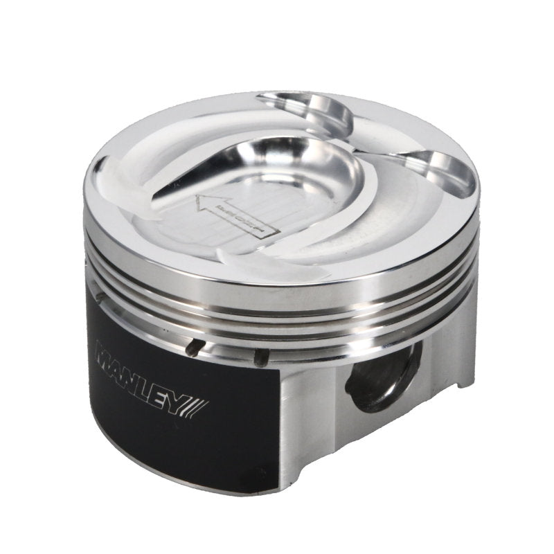 Manley Ford 2.0L EcoBoost 87.5mm STD Size Bore 9.3:1 Dish Piston - SINGLE Pistons - Forged - Single Manley Performance