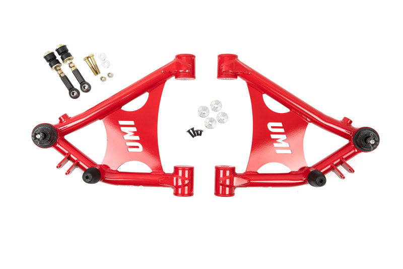 UMI Performance 82-92 GM F-Body Front Lower A-arms Polyurethane Coilover Specific Control Arms UMI Performance