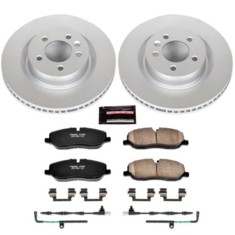 Power Stop 05-09 Land Rover LR3 Front Z23 Evolution Sport Coated Brake Kit Brake Kits - Performance D&S PowerStop